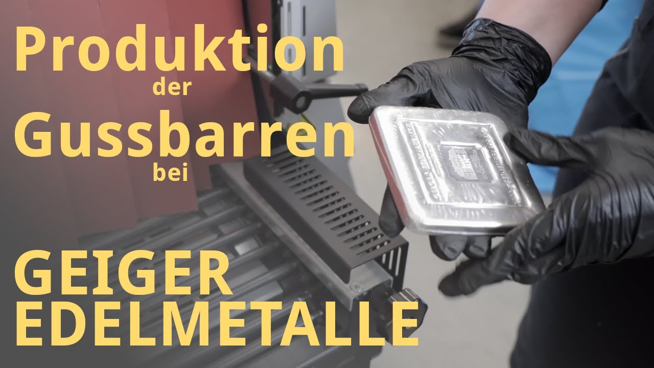 Geiger original Gussbarren // Qualität im Quadrat
