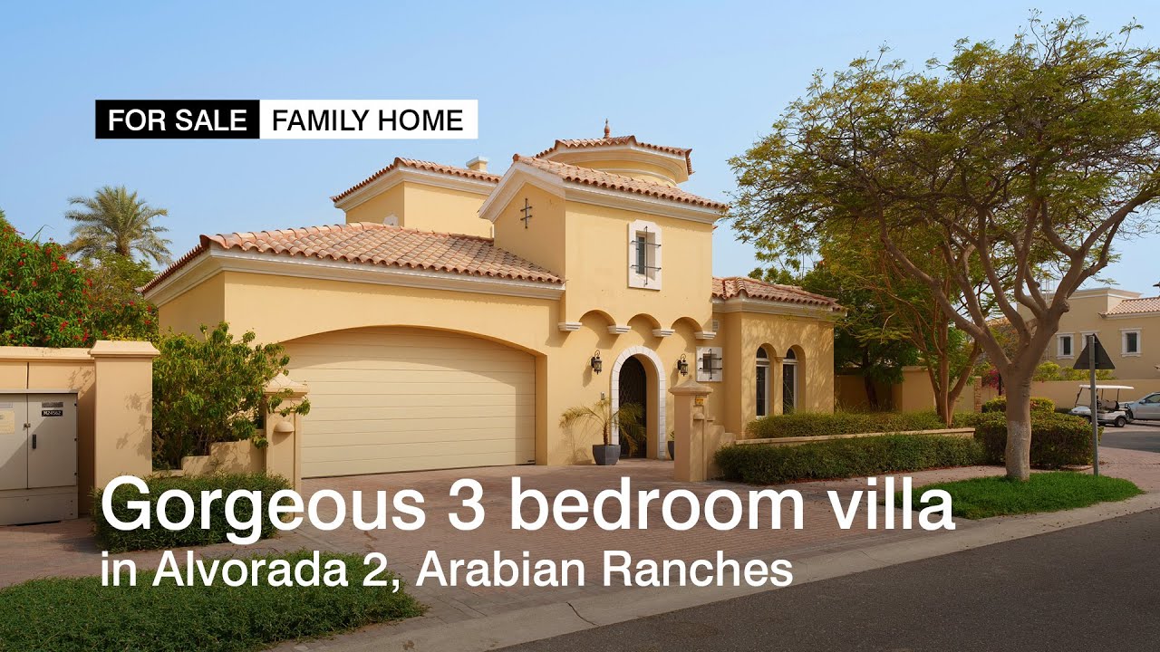 Gorgeous 3 bedroom villa in Alvorada 2, Arabian Ranches | haus & haus