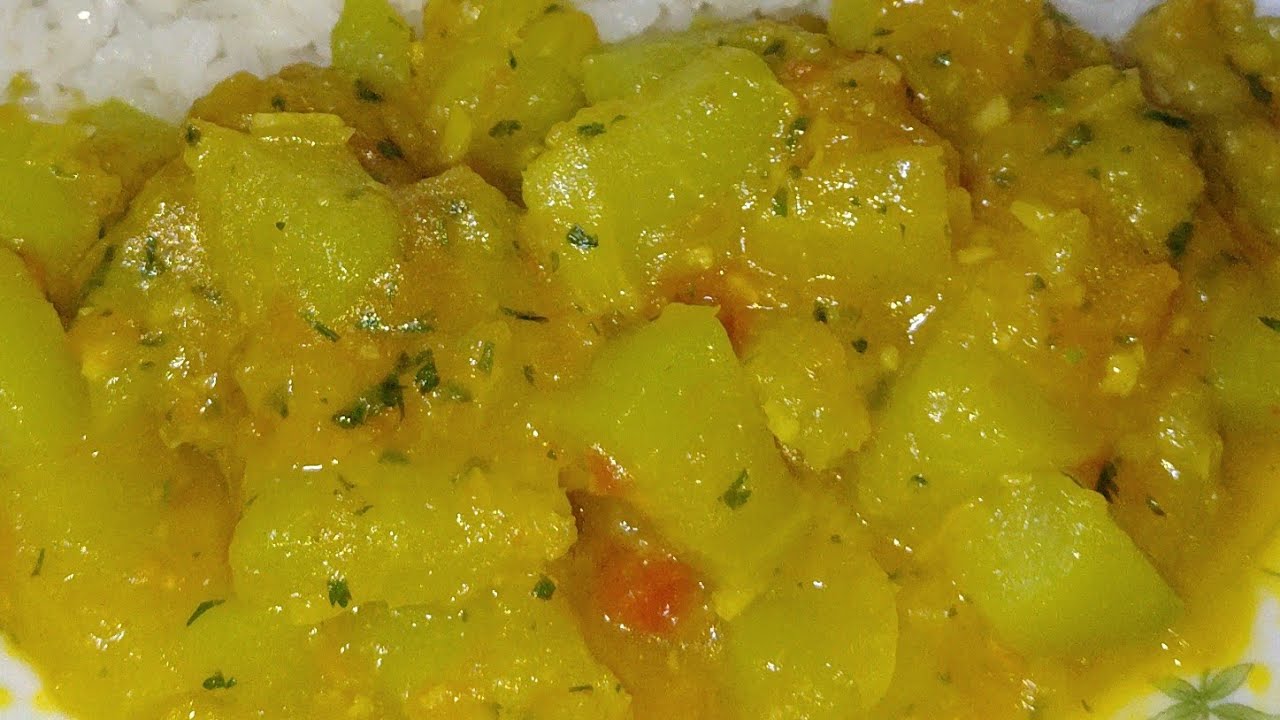 Como hacer una deliciosa Cidra papa guisada, facil de preparar y súper nutritiva 