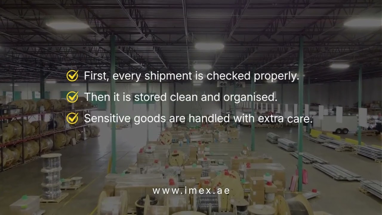 What Happens Inside our Warehouse | IMEX Cargo LLC