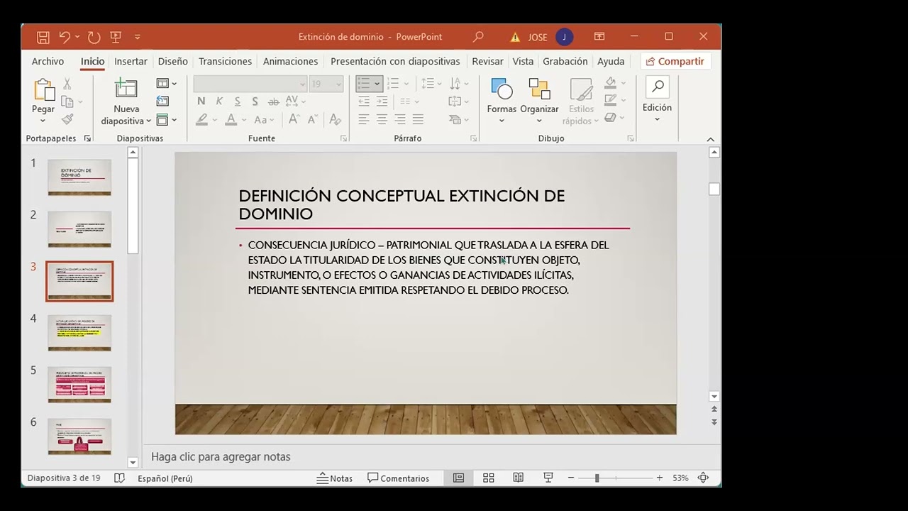 EXTINCIÓN DE DOMINIO