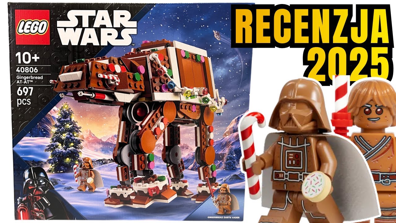 LEGO STAR WARS 40806 - PIERNIKOWE AT-AT (2023) | RECENZJA