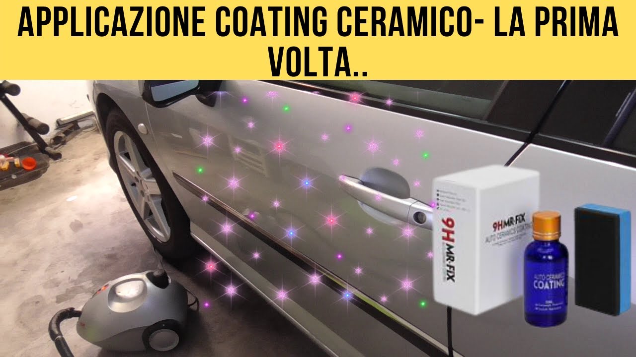 APPLICAZIONE COATING CERAMICO- LA PRIMA VOLTA...#coating #detailing #salvaracing