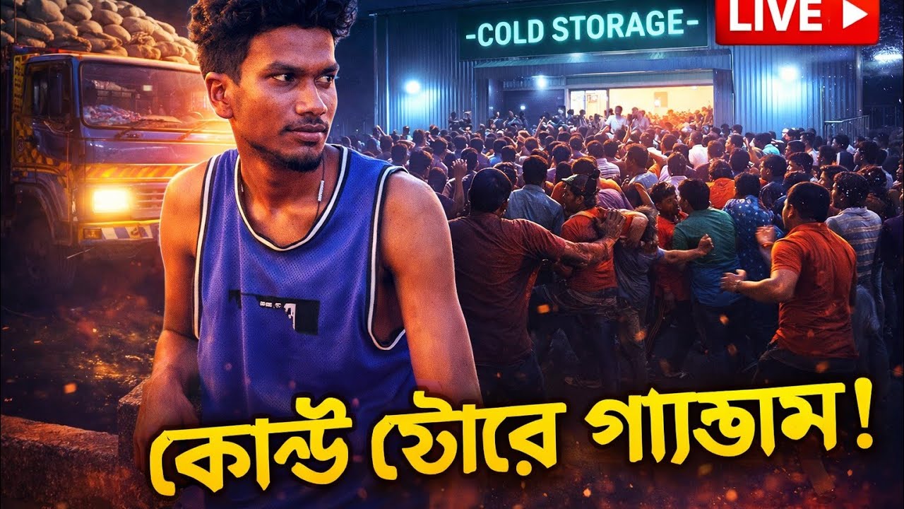 কোল্ড স্টোরে গ্যাঞ্জাম। আজও মনে হয় রাত কাটাতে হবে 🥺