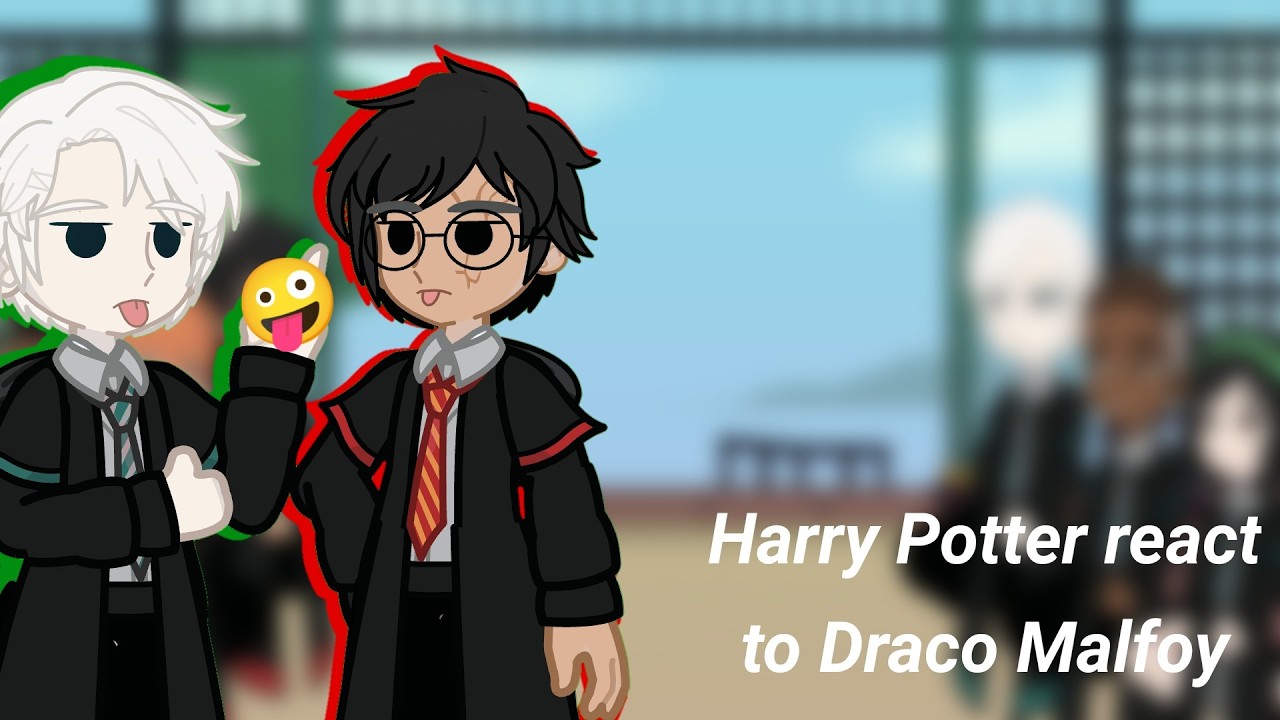 Harry Potter react to Draco Malfoy [2X]