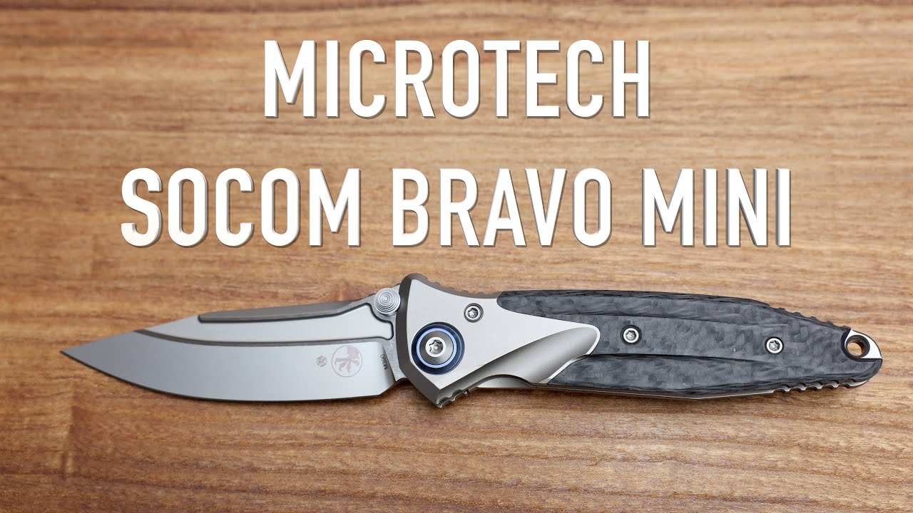 Microtech Socom Bravo Mini - Initial Impressions and Overview