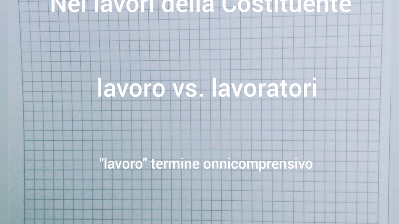 Art. 1 Costituzione - Principio di democrazia