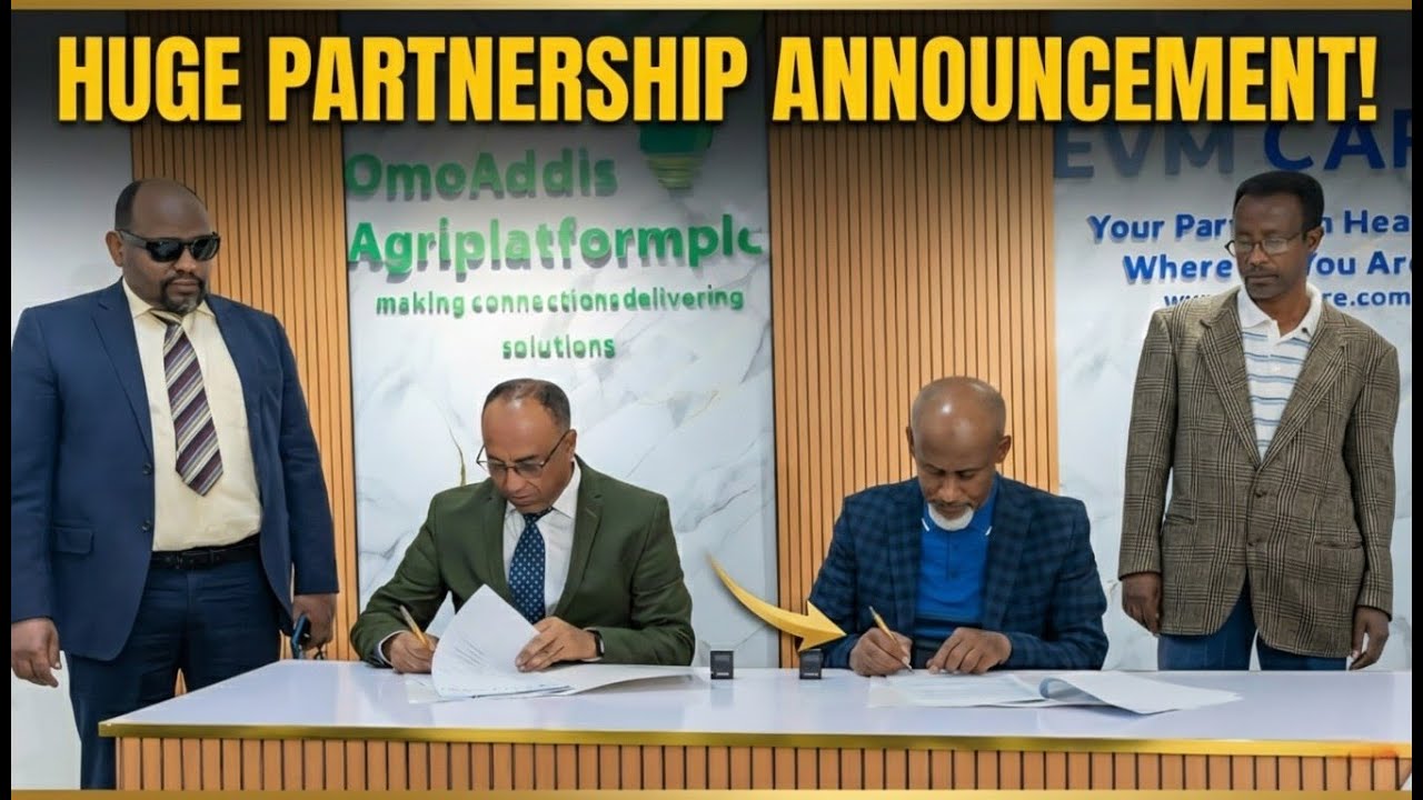 EVM & OmoAddis Contract Signing Full event
