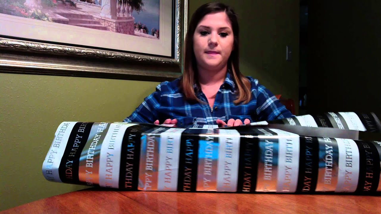 Wrapping a Present Demonstration Speech