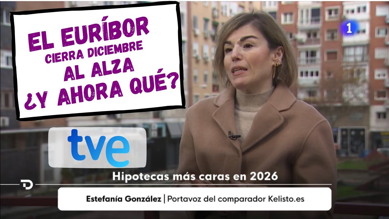 📈 EURÍBOR diciembre 2025: cierre, PREVISIÓN 2026 y cómo afecta a las HIPOTECAS 🏡