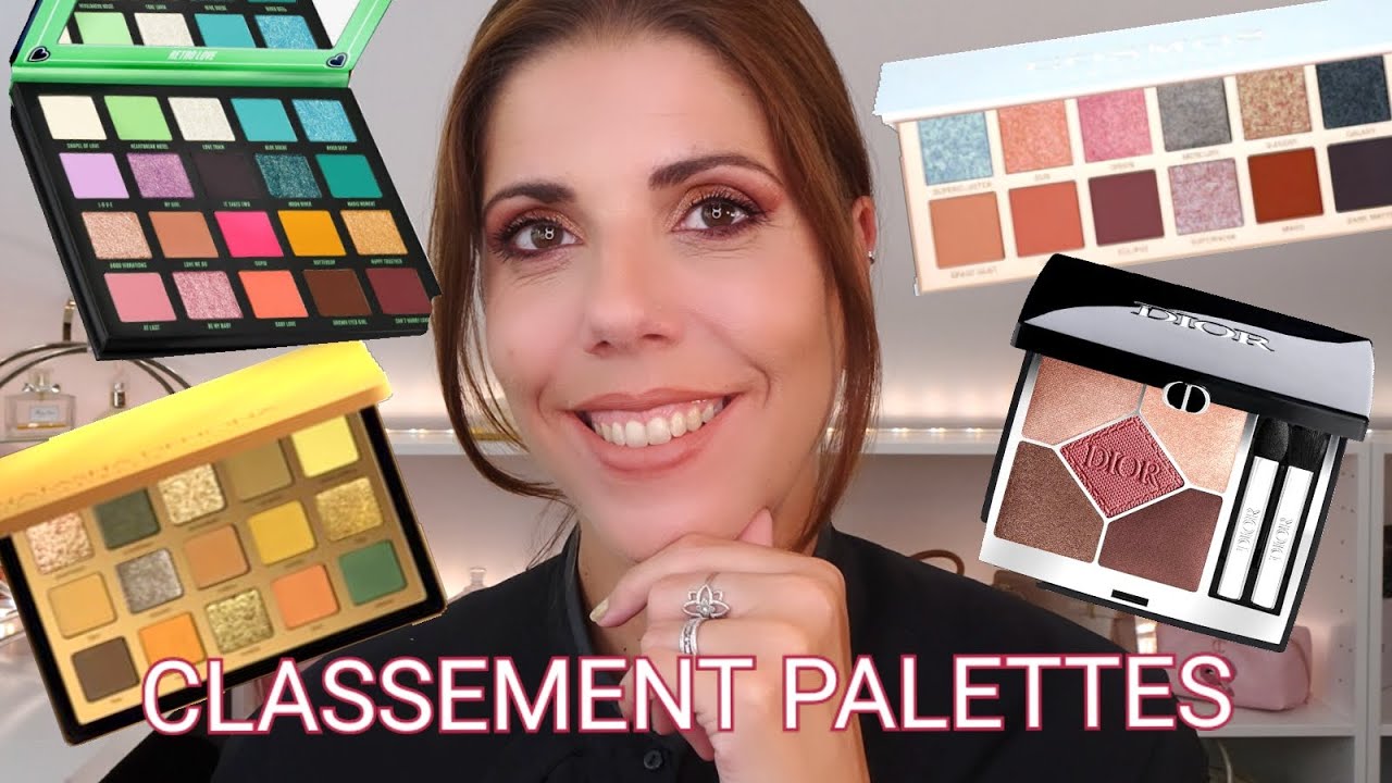 CLASSEMENT PALETTES FAVORITES de début d'année 🤩
