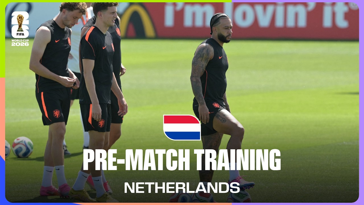Netherlands Train Before Morocco | FIFA World Cup 2026&trade;