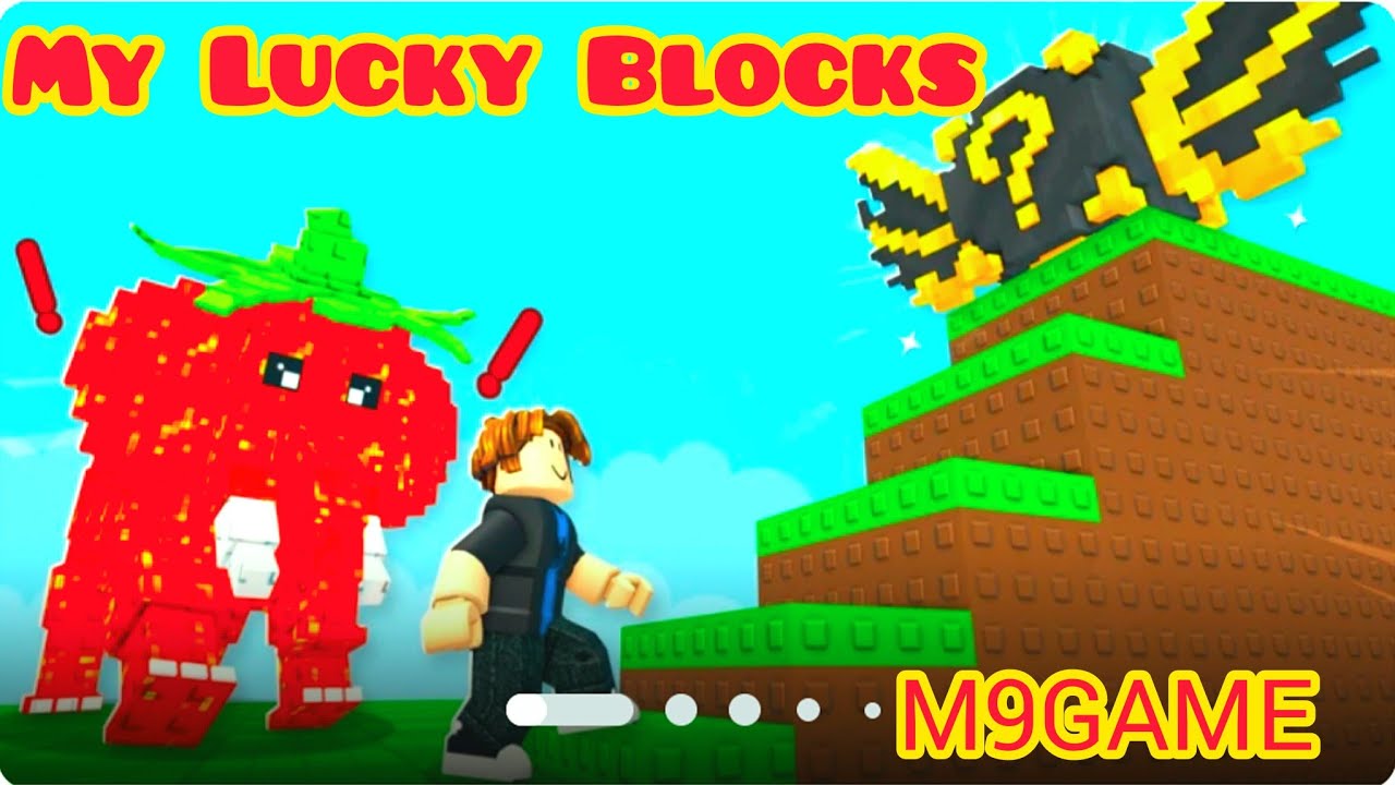 Jump To Steal Lucky Blocks Roblox Gameplay.#roblox #brainrot #luckyblock 🏠🎯🎯🎯