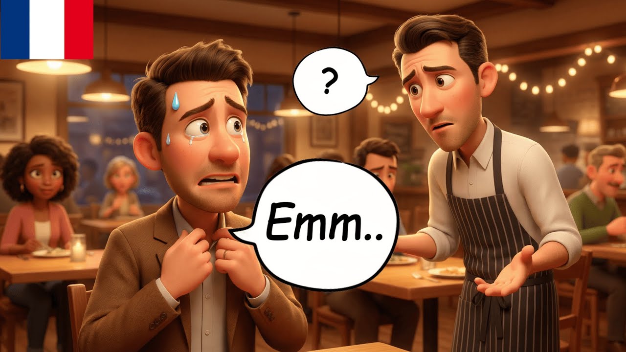 Learn French at the Restaurant: Simple Ordering Story (A1–A2)