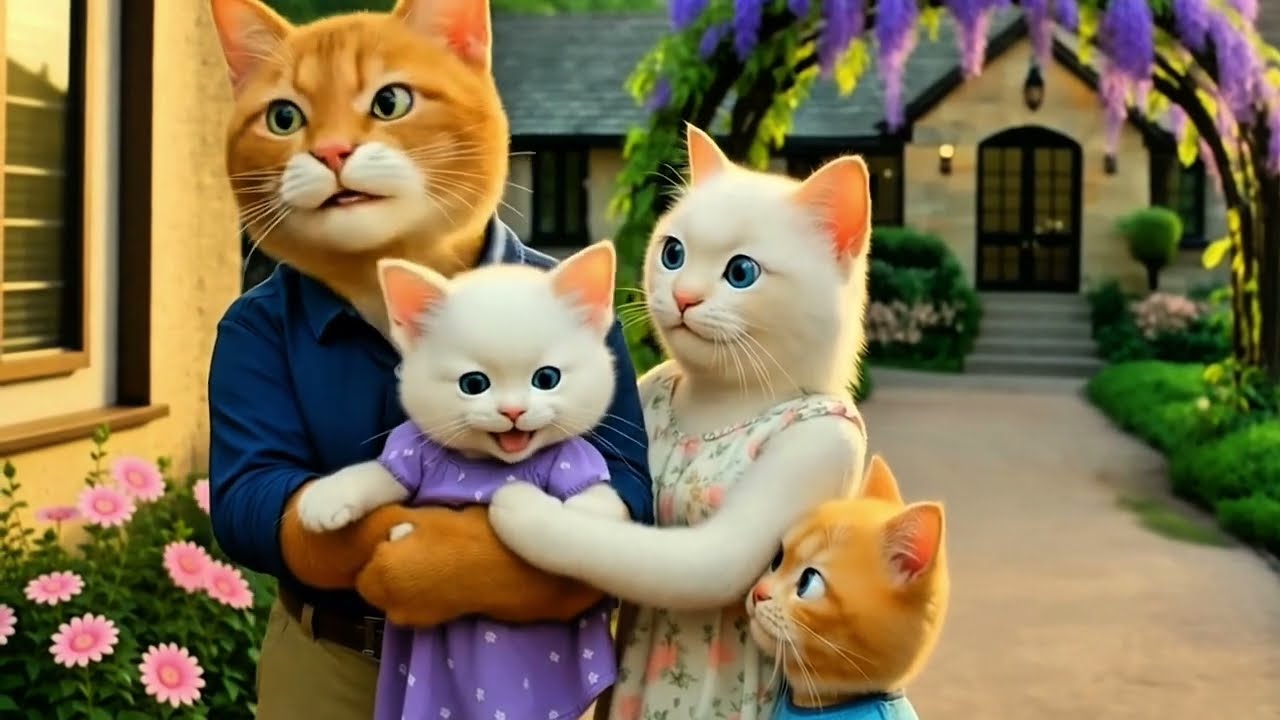 A loving family ep 1 , The life of a single cat guy before he met the beautiful cat girl. #cat