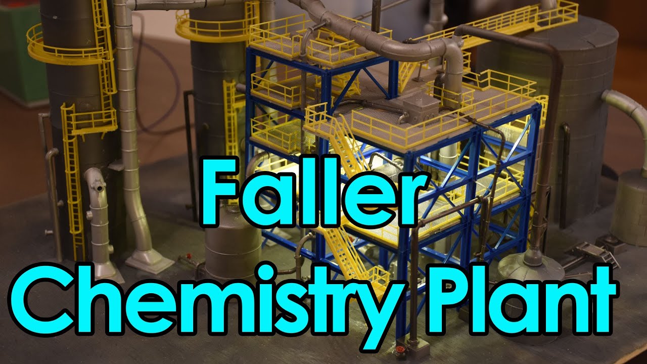 Faller Chemistry Plant - Contruction Tutorial