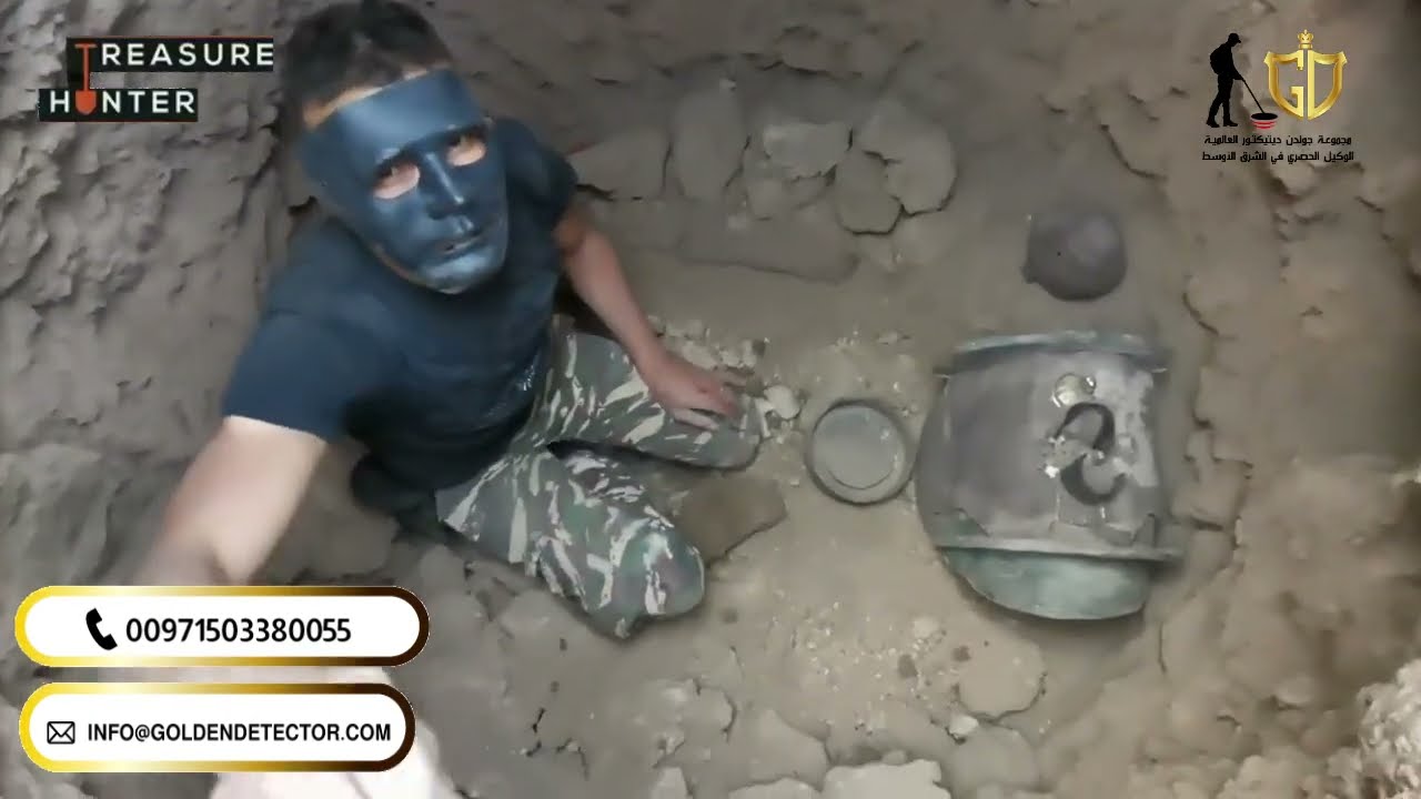 العثور على كنز فارس روماني بإستخدام جهاز كشف الذهب التصويري فينيكس من مصنع ميغا ديتكشن الألماني