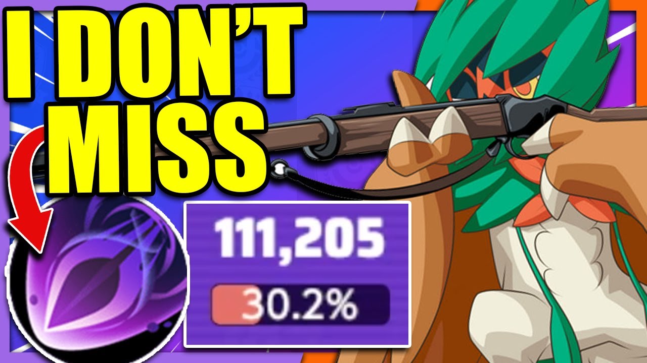 DECIDUEYE is one of the BEST POKEMON when played correctly | Pokemon Unite