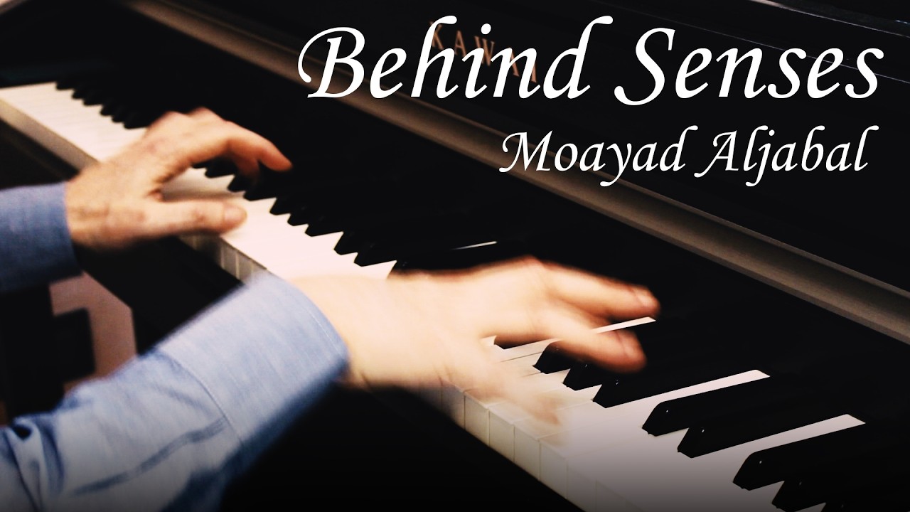Behind Senses - Moayad Aljabal | Soft flowing minimalist piano | My transcription (sheet available)
