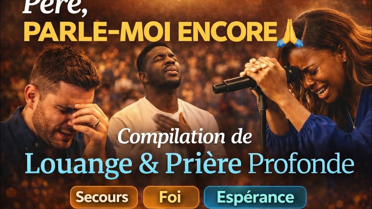 PÈRE, PARLE-MOI ENCORE 🙏 | Compilation de Louange & Prière Profonde (Secours, Foi, Espérance)