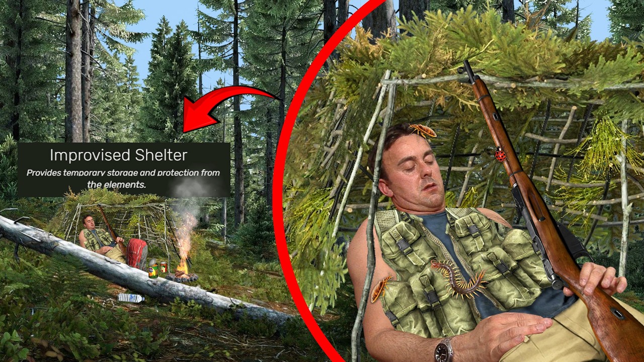Surviving DayZ in a Hidden Shelter