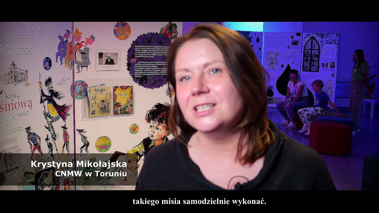 Dzień z bajką w CNMW 2025 - opowiada Krystyna Mikołajska
