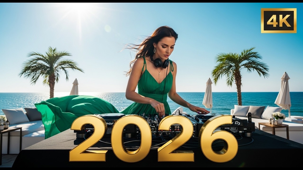 Tropical Deep House Sunset Vibes 2026 🌴 Chill Beach Music 4K UHD