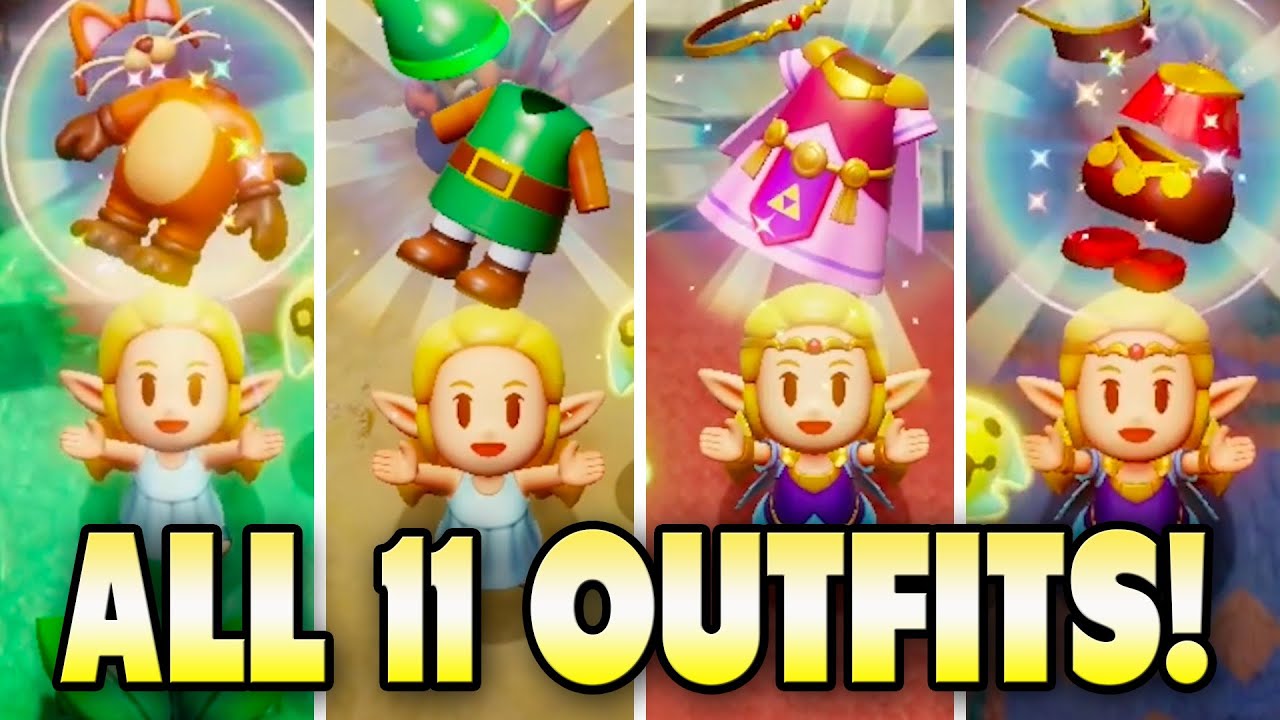 All 11 Outfits and Where to Find Them in The Legend of Zelda: Echoes of Wisdom