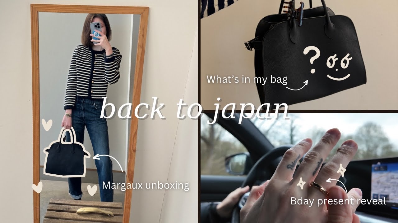 I flew to Japan for this: THE ROW Margaux 12 Bag unboxing & what fits inside