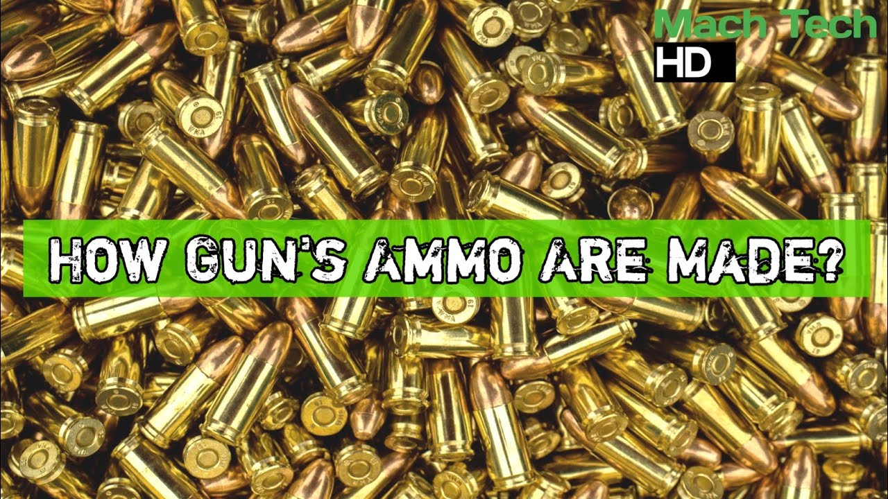 Amazing ammunition manufacturing process , bullet , weaponry military | how ammo is made?