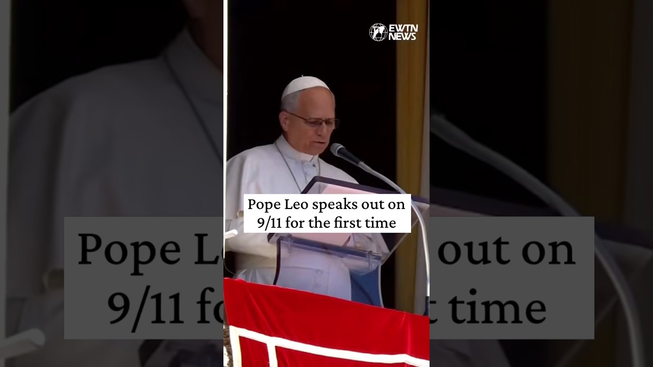 Pope Leo speaks out on 9/11 for the first time