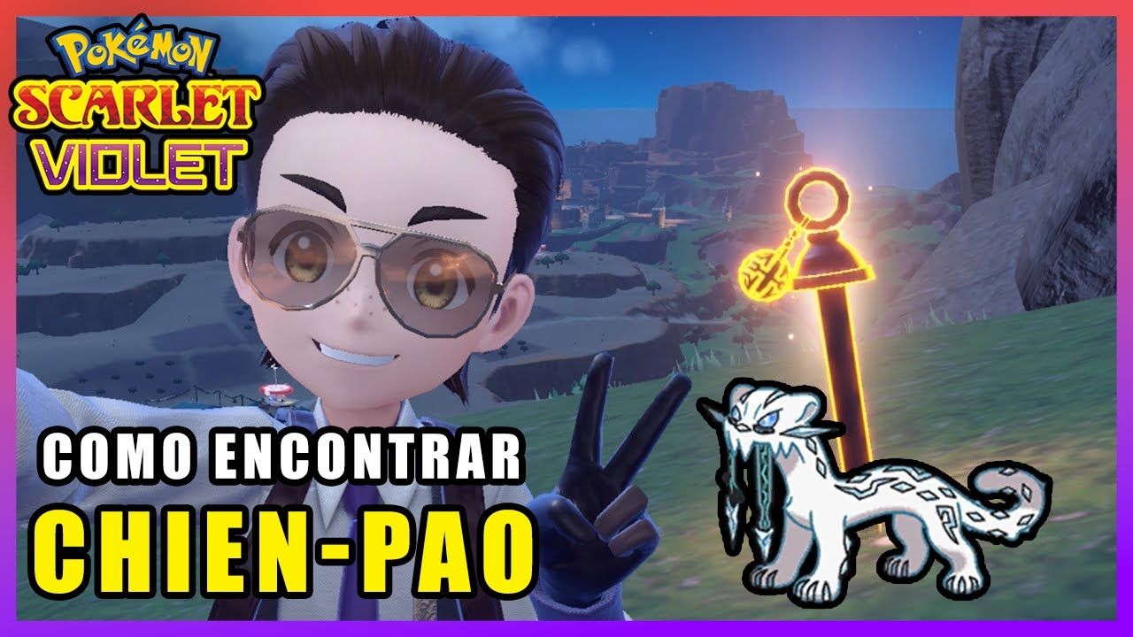 COMO Encontrar Chien-Pao no Pokémon Scarlet & Violet - Localização Lendários