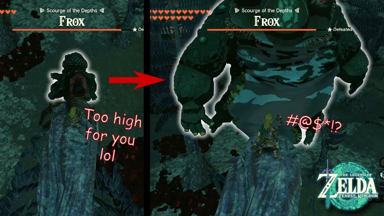 Frox: Gravity is just a suggestion | Tears of the Kingdom