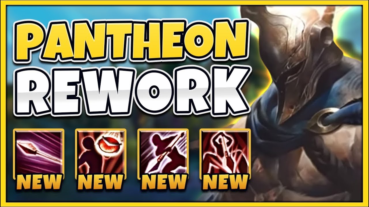 WTF! NEW PANTHEON REWORK IS 100% BEYOND BROKEN! (INVINCIBLE) REWORKED PANTHEON - League of Legends