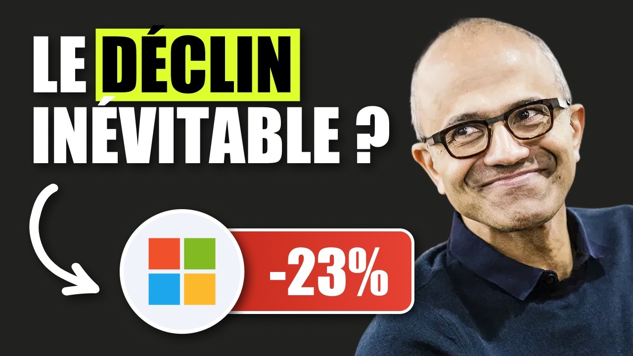 Microsoft : -23% après les Résultats. Le Risque Caché d’OpenAI ?