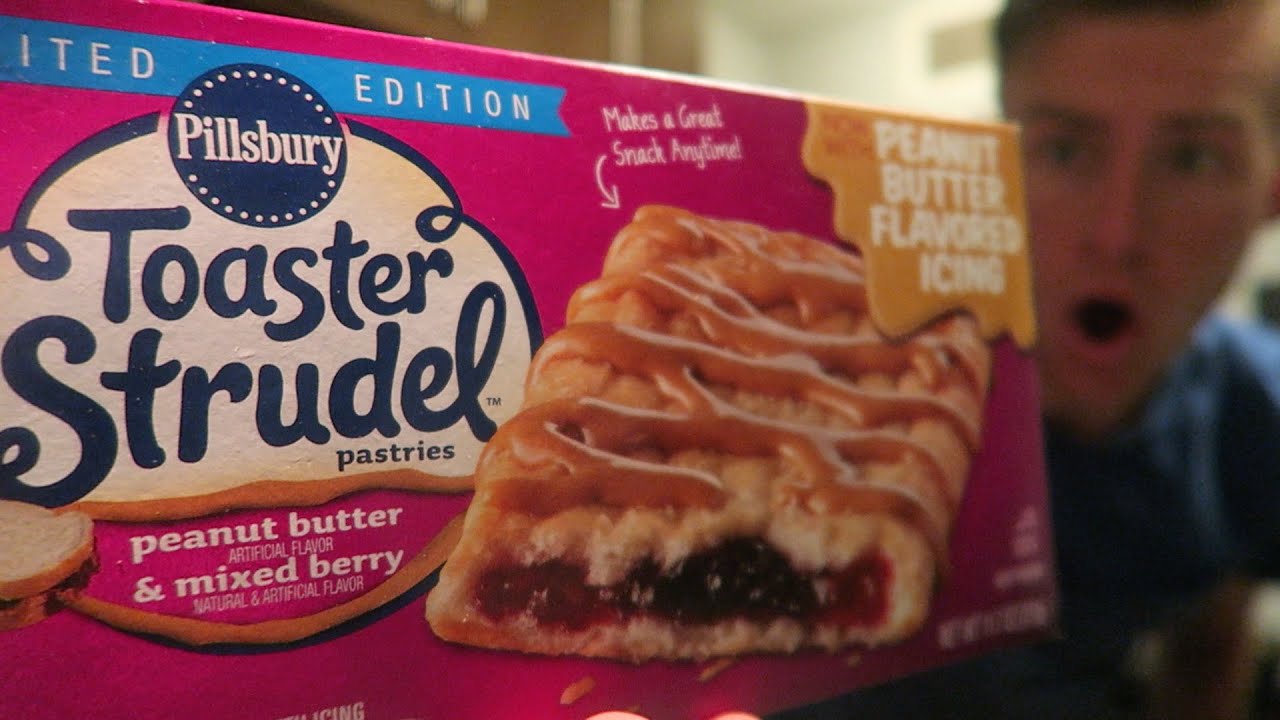 PB & JELLY TOASTER STRUDEL REVIEW!