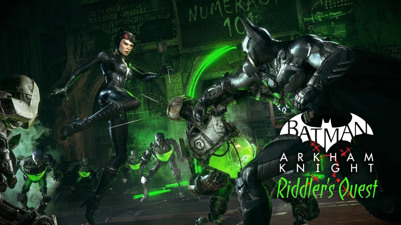 Batman: Arkham Knight [ Pt. 24 - Riddler's Quest ] #arkhamknight #tessaract