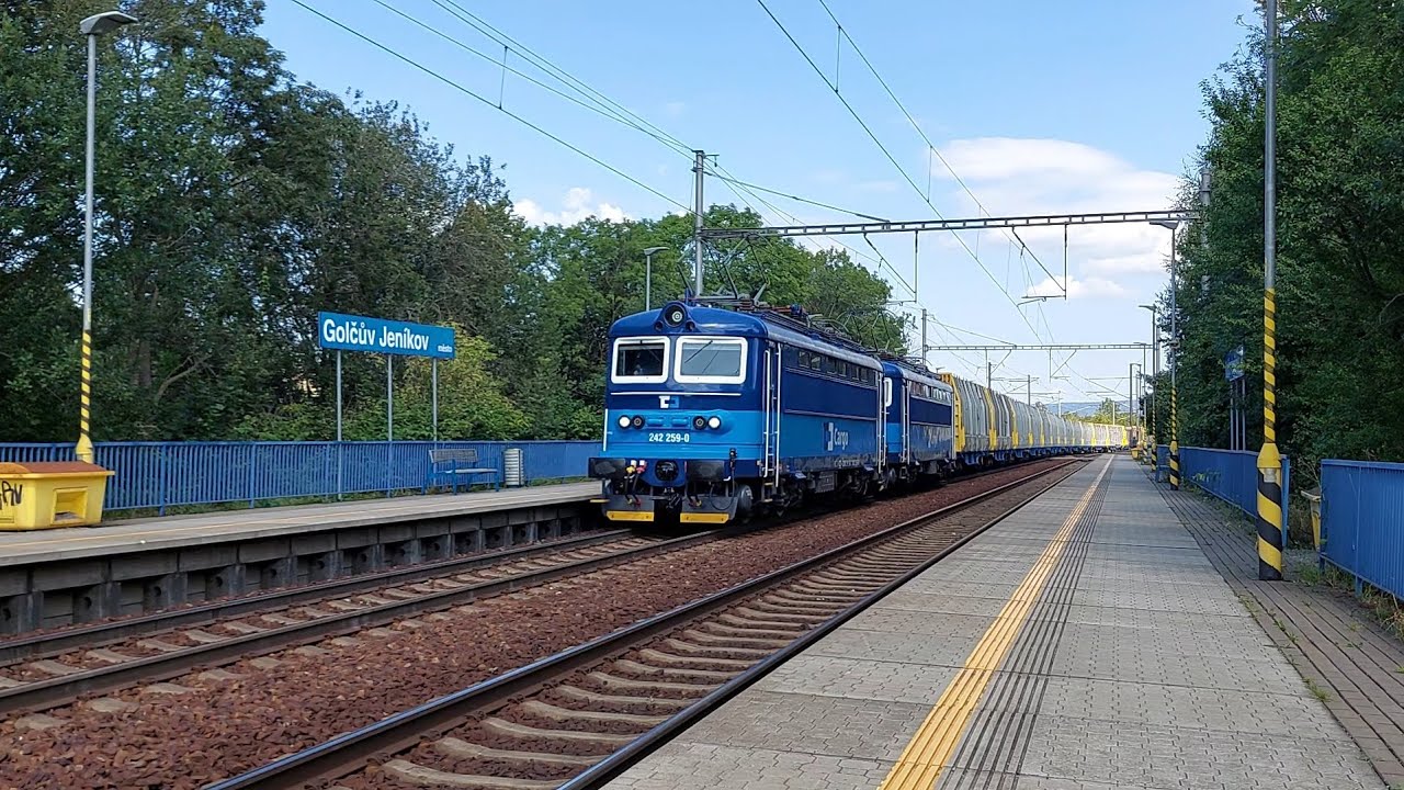 Vlaky Golčův Jeníkov město 1.8. 2024