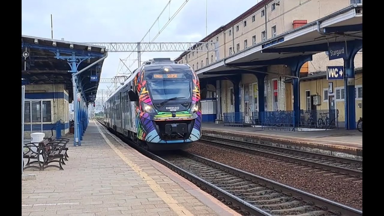 Pociągi Stargard - lipiec 2023