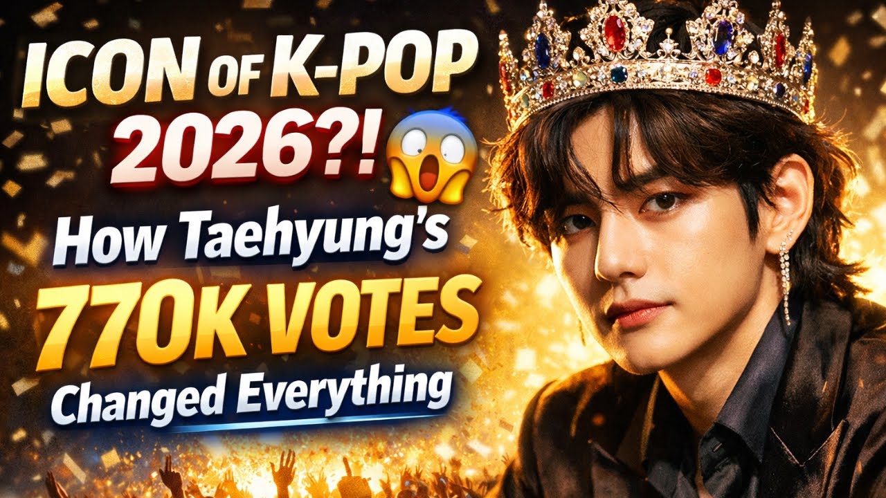 ИКОНА K-POP 2026?!  😱 Как 770 тысяч голосов Тэхёна изменили всё