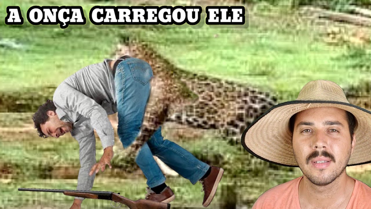 A 20 salvou o Caboclo de ser Comido pela ONÇA PINTADA