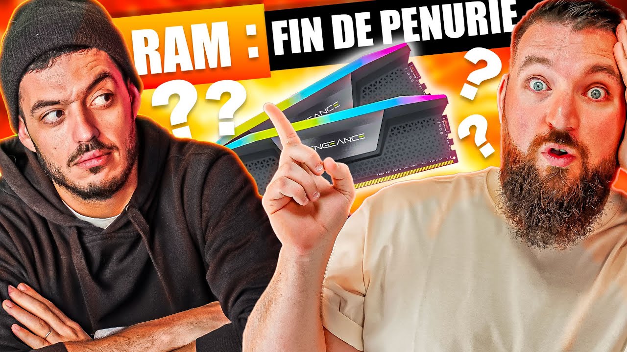 PENURIE RAM : STABILISÉE mais LOIN d'être TERMINÉE ?