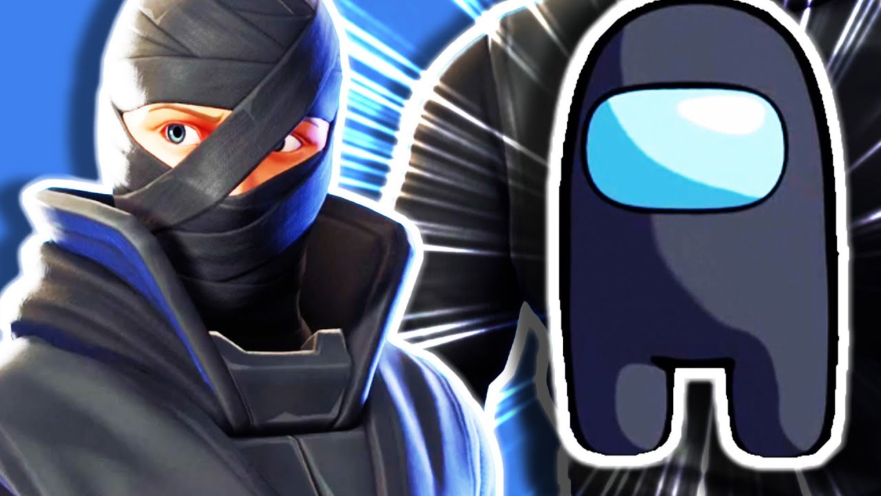 Fortnite Black Stormfarer + Among Us (PS5 Gameplay)