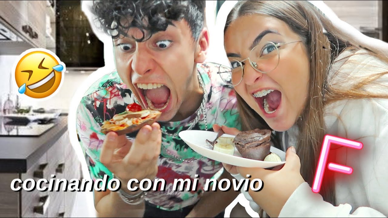 APRENDIENDO a COCINAR con MI NOVIO (vlog) || Irene Dream