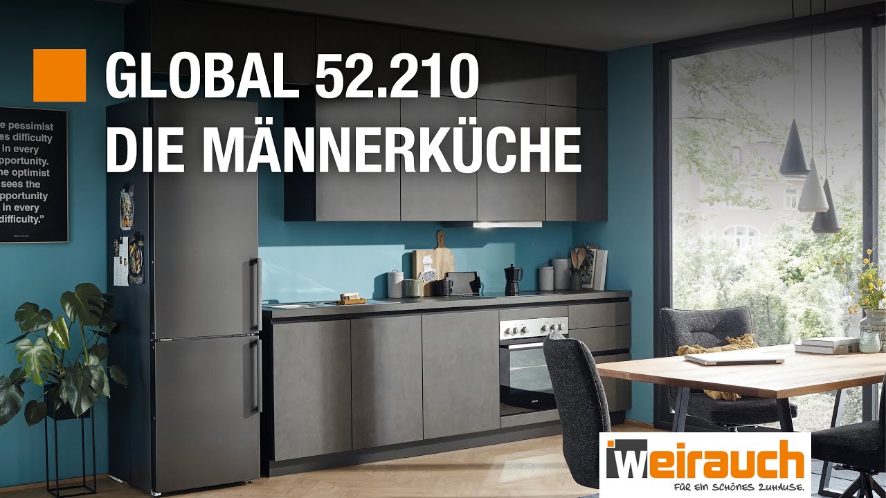 Global K&uuml;che 52.210 - Die M&auml;nnerk&uuml;che!