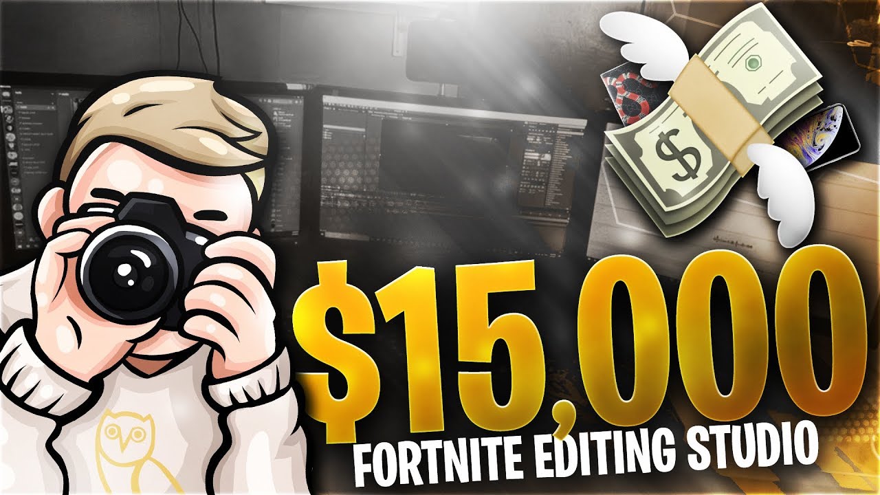 My $15,000 Fortnite Editing Setup & Room Tour! (2019 Gaming Setup)
