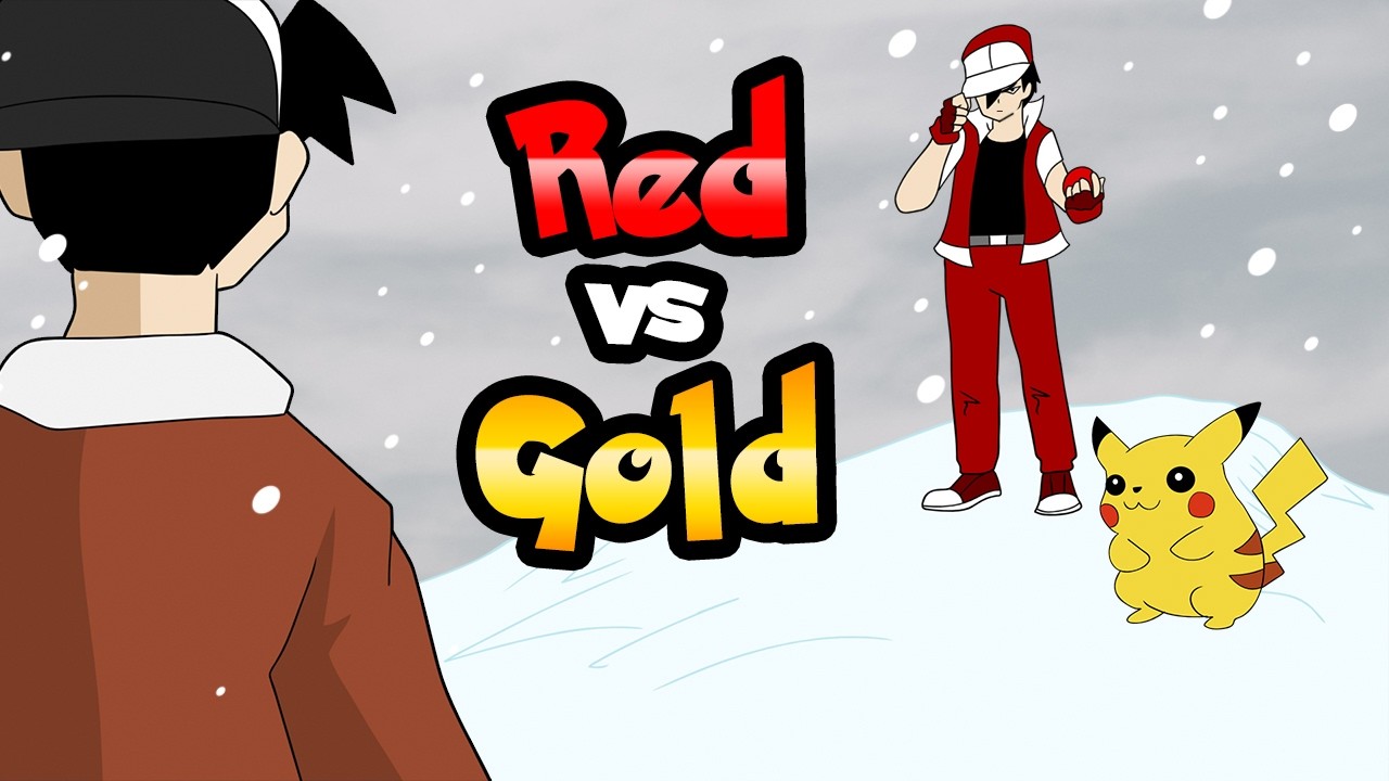 Pokemon Red vs Gold (2025) Gold Series FInal Battle