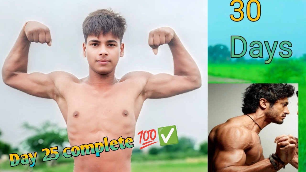 Day 22] 30 Days Biceps Challenge💪| देसी मेहनत – दमदार Result🔥|Radhey Radhey