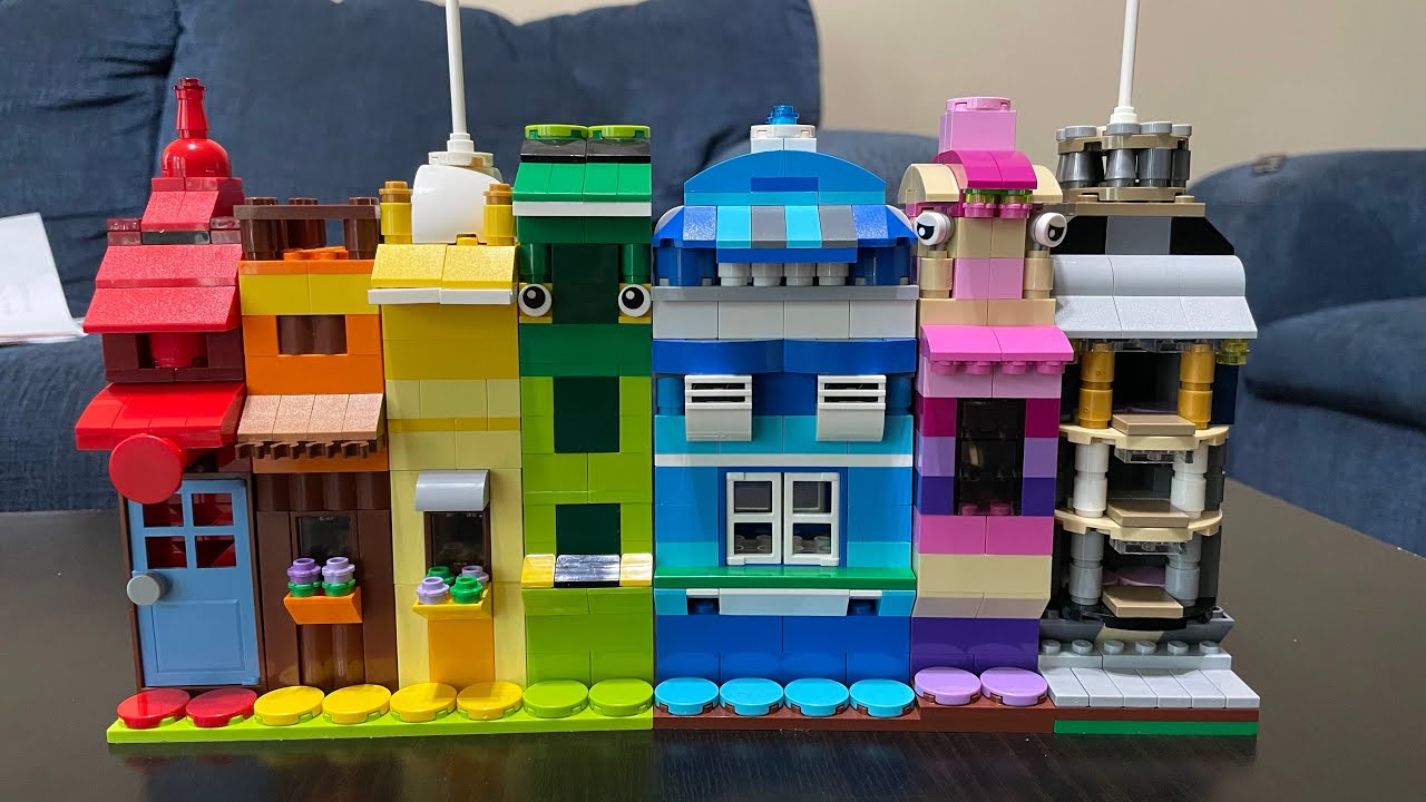 Lego 11005 rainbow houses part 5