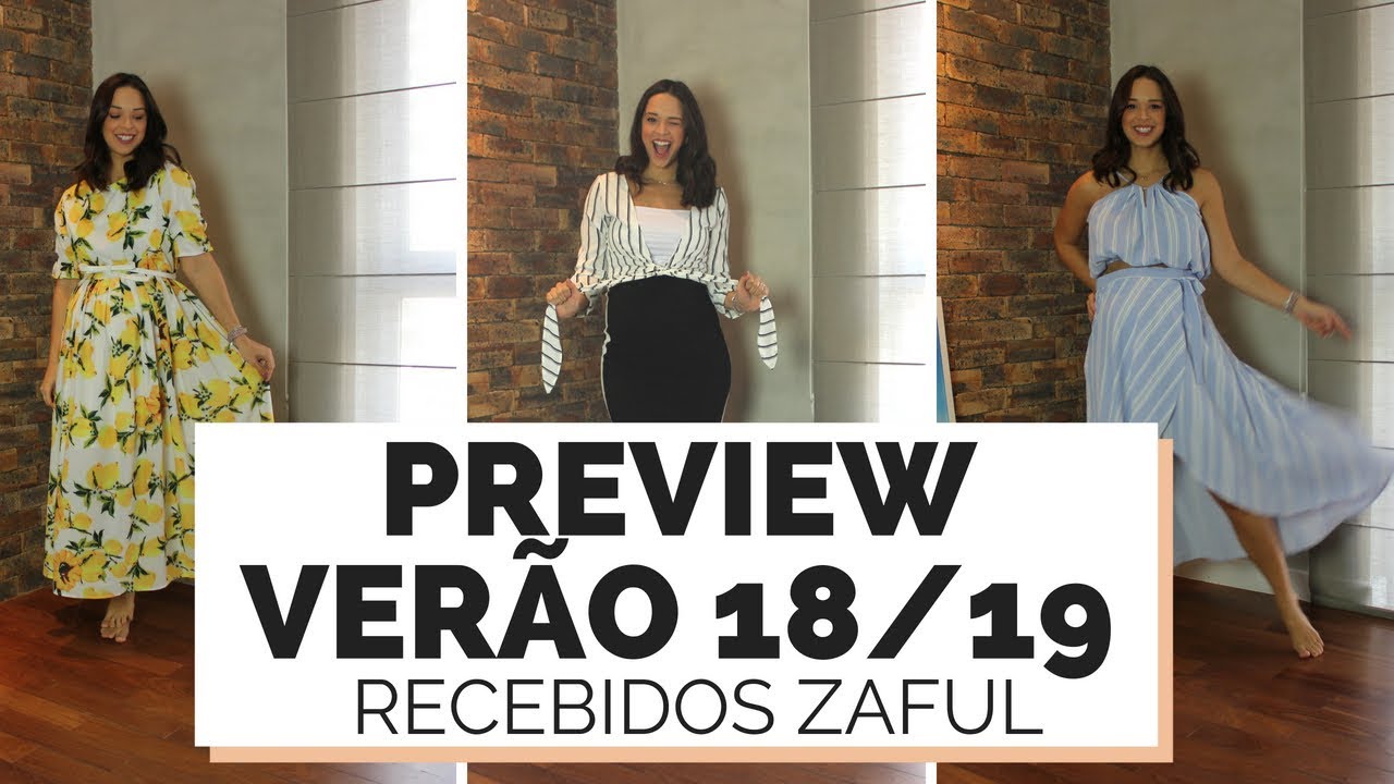 PREVIEW VERÃO 2018/2019 COM RECEBIDOS ZAFUL | MARI FLOR